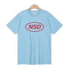 NSD 빅사이즈 17수 시그니처 로고 반팔 티셔츠