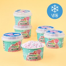 미니멜츠 캔디프로스 구슬아이스크림 (냉동), 50g, 6개