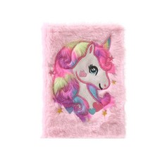 Ruby Coco獨角獸記錄用月記事手帳本, 粉色