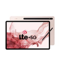 삼성전자 갤럭시탭 S8 플러스 태블릿 PC, 핑크골드, 128GB, 5G