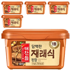 CJ Haechandle 韓式傳統大醬, 1公斤裝, 1kg, 5盒