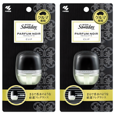 小林製藥 Sawaday 車用夾式芳香劑 Parfum Noir, 6ml, 汽車專用, 神祕東方, 2個