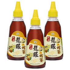 BEE WORLD 蜂蜜世界 嚴選龍眼蜂蜜350g三入組,台灣蜂蜜,天然香醇, 350g, 3瓶