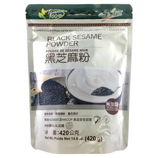 健康時代 黑芝麻粉 無加糖, 420g, 1包