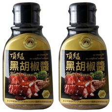 新光洋菜 頂級黑胡椒醬, 無反式脂肪, 無人工色素, 300g, 2罐