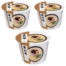 維力 手打麵 和風豚骨風味 100g, 3入