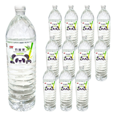 RICO 紅牌 埔里竹炭水 1500ml x 12入, 1.5L, 12瓶