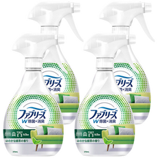 febreze 風倍清 織物除菌消臭噴霧 綠茶清香, 370ml, 4瓶