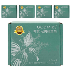 GODMIRE 神賞 冠肉桂葉茶 3.5g*12包*5盒, 台灣肉桂葉, 無添加, 肉桂茶