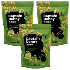 Captain Danny 丹尼船長 爆米花/米米花 靜岡極濃抹茶味, 100g, 3包