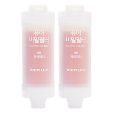 BODYLUV 香氛濾芯，提升肌膚補水保濕效果，去除水中餘氯，享受怡人香氣, 葡萄柚香, 2個