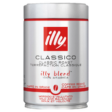 illy 意利咖啡 中培咖啡豆 全豆 無研磨 100%阿拉比卡咖啡豆 250g, 咖啡豆(無研磨), 1罐