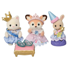EPOCH Sylvanian Families 森林家族 幼稚園公主裝組，S-77，公主與玻璃鞋套裝, 1組