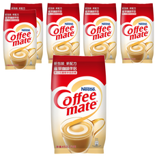 NESCAFE 雀巢咖啡 原三花咖啡伴侶, 新包裝 新配方，淨重453.7公克, 453.7g, 6包