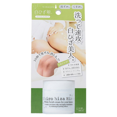 himecoto 白雪姬 亮白如雪黑膝蓋掰掰去角質霜, 去暗沉 x 去角質, 溫泉+果酸成分, 12種植物精華滋潤保濕, 50g, 1罐