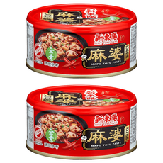 新東陽 麻婆豆腐 全素, 無防腐劑, 無人工色素, 無味精, 嚴選非基改黃豆, 搭配花椒調味, 古法燉滷, 160g, 2罐
