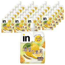 MORINAGA 森永 in果凍濃厚果實 蜂蜜柚子, 添加維C 低卡美味 清爽食感, 150g, 24包
