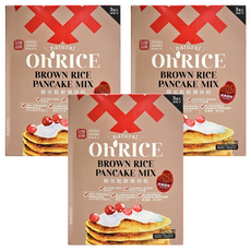 源順食品 糙米鬆餅粉, 無麩質, 椰糖, 無農藥, 無化肥, 100%台灣糙米, 150g, 3包