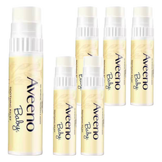 Aveeno 艾惟諾 嬰兒燕麥舒緩護唇膏 4g, 6支
