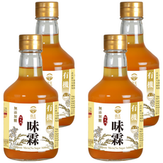 菇王 有機無加糖味霖 300ml, 4瓶