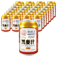 崇德發 黑麥汁Light減糖易開罐 德國原裝進口 養生飲品, 330ml, 30罐