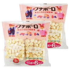 西村 福吉蛋酥 6入, 原味, 90g, 2袋