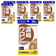 DHC 濃縮薑黃 30日份, 110倍濃縮, 每天2粒, 循環代謝, 應酬熬夜健康護衛, 25g, 60顆, 6包
