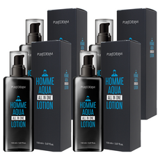 Purederm 男士水潤保濕多效合一乳液 6合1 配方 150ml, 4瓶