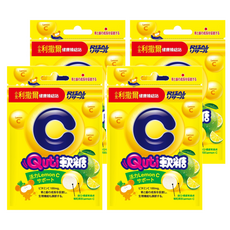 RISAL 小兒利撒爾 Quti 軟糖 活力LemonC，每袋10顆，補充活力, 10顆, 2.5g, 4包