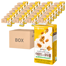 Gomgom 杏仁核桃豆奶, 24入, 190ml, 96入