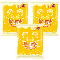 乖乖 玉米脆果煉乳, 彎的脆果, 非油炸物, 無防腐劑, 40g, 3包