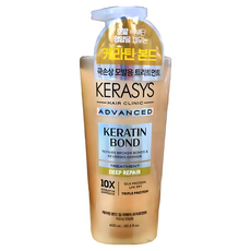 KERASYS 專業修護安瓶護髮乳, 10倍高濃縮配方, 深層滋養, 修復染燙受損, 600ml, 1瓶