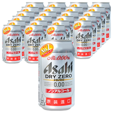 Asahi 朝日 DRY ZERO 無酒精飲料 350ml*24罐/箱