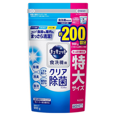Kao 花王 Cucute 珂珂透 洗碗機專用檸檬酸洗碗精補充包 900公克 - 特大尺寸，強力除菌, 900g, 1包