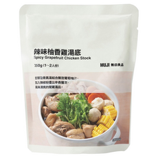 MUJI 無印良品 辣味柚香雞湯底, 350g, 1包