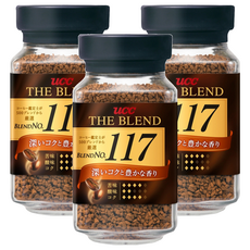 UccTheBlend 117即溶咖啡, 90g, 3罐