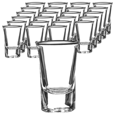 青蘋果 Deli Glass 燒酒杯 35毫升 透明 6入, 24個