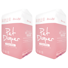 Altimate Pet 粉安心生理褲, 高效吸收 防滲漏 濕度指示器 安全緊固設計, XL, 11片, 2包