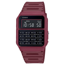 CASIO 卡西歐 手錶 CA-53WF-4B, 紅色, 1支