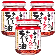 桃屋 大蒜辣油, 110g, 3罐