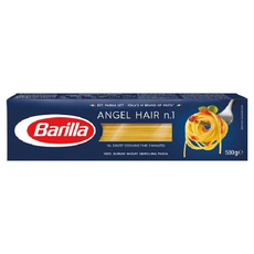 Barilla 百味來 義大利天使麵 No.1，適合輕量醬汁，優質杜蘭小麥，快煮，傳統配方製造, 500g, 1盒