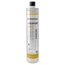 EVERPURE 立凡 4DC 濾心, 濾水量3000加侖, 孔徑0.5微米, 尺寸38*8cm, 1個