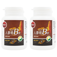 葡萄王 人蔘蜆Plus B雙層加強碇, 30顆, 2罐