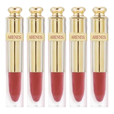 Arenes 愛霓思 甜蜜愛眼唇頰露露, 天然光澤 亮白, 眼唇頰三用, 甜橙蜜桃, 5支