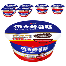 維力 炸醬麵重量碗 110g, 7入
