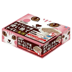 EARTH PET 免你清拋棄型便盆 木製砂+雙層結構便盆 Set 貓用, 1組