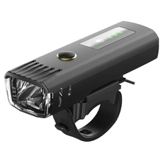 DREAMCATCHER 捕夢網 LED自行車頭燈 附安全尾燈, 四種模式 500高亮度 120度廣角 IPX-4防潑濺 USB充電, 紅色尾燈, 1組