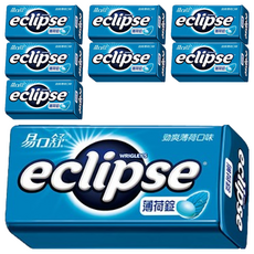 易口舒 eclipse 無糖薄荷錠，勁爽薄荷口味, 31g, 8盒