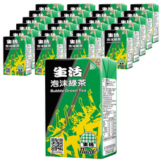 nulife 生活 泡沫綠茶, 250ml x 24包, 茉莉花香, 清新口感, 24入
