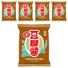 十全 豆瓣醬, 非基因改造黃豆釀製, 150g, 5包